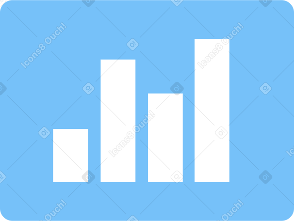 그래프가 있는 상자 PNG, SVG