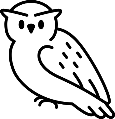 fearsome owl PNG, SVG
