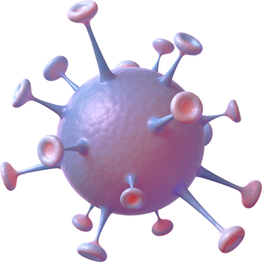 virus molecule PNG, SVG