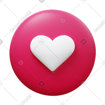 Love circled PNG, SVG