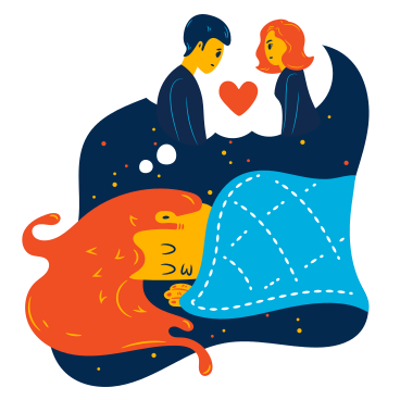 Dream of love PNG, SVG