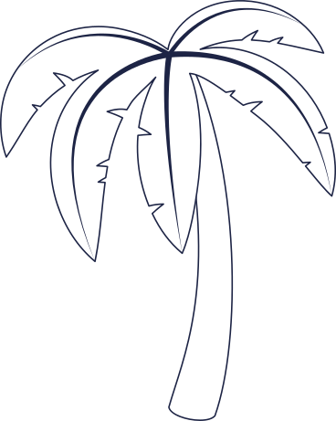 white palm tree PNG, SVG