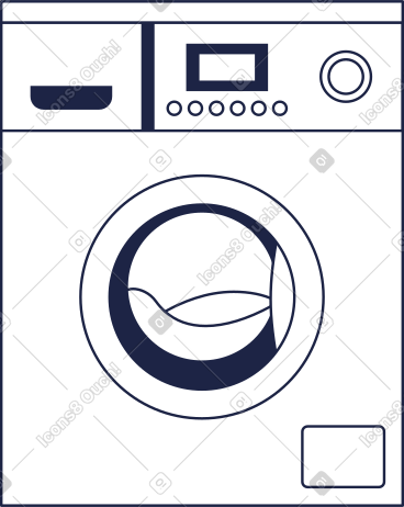 Washer line PNG, SVG