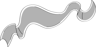 gray twisted ribbon PNG、SVG