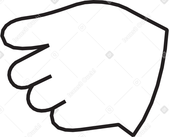 mão PNG, SVG