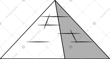 Pyramid PNG, SVG