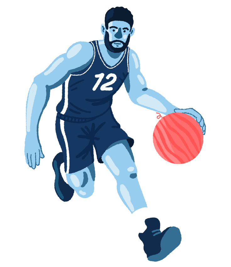 Иллюстрации Баскетбол в PNG и SVG 