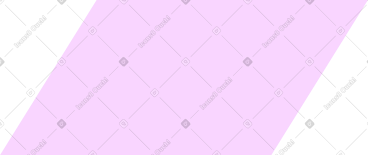 Pink parallelogram PNG, SVG