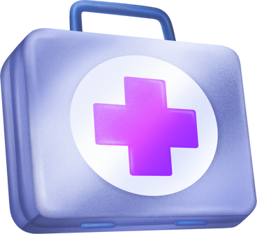 Medical first aid case PNG, SVG