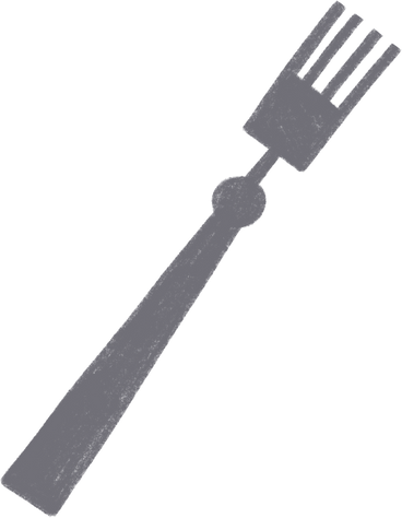 grey fork PNG, SVG