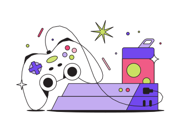 Gaming console for video games PNG, SVG
