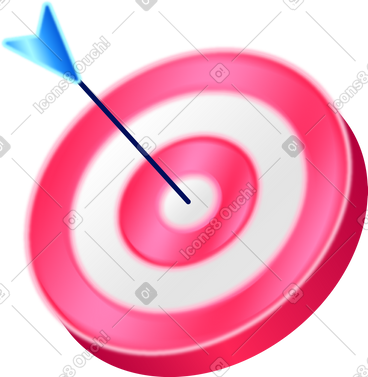 Target with arrow PNG, SVG