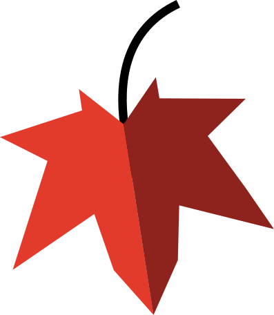 red maple leaf Illustration in PNG, SVG