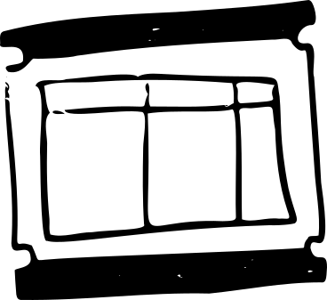 Ticket mit raster für stempel PNG, SVG