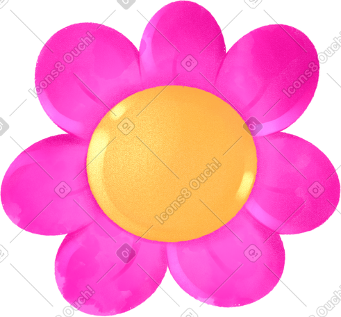 pink flower PNG, SVG