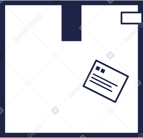 box Illustration in PNG, SVG