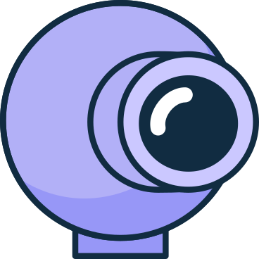 round webcam PNG, SVG