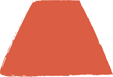 Red trapezoid PNG, SVG