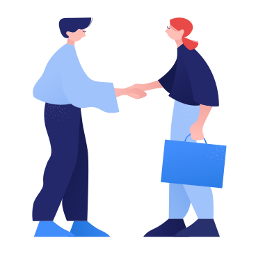 Business people shaking hands to seal a deal PNG, SVG