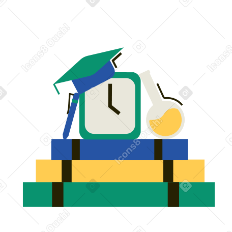 Education Illustration in PNG, SVG