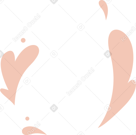оранжевые перья вокруг в PNG, SVG