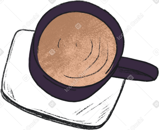 cappuccino mug PNG、SVG