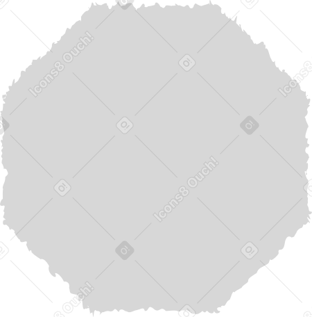 octagon grey PNG, SVG