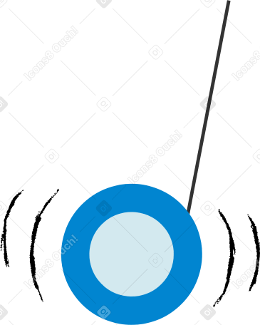 yo-yo Illustration in PNG, SVG