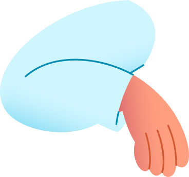 Arm in sleeve PNG、SVG