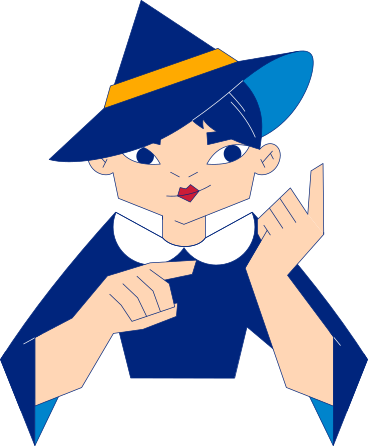 witch upper body PNG, SVG
