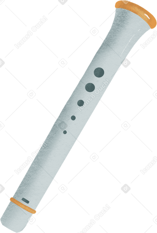 flute Illustration in PNG, SVG