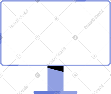 Large computer monitor PNG, SVG