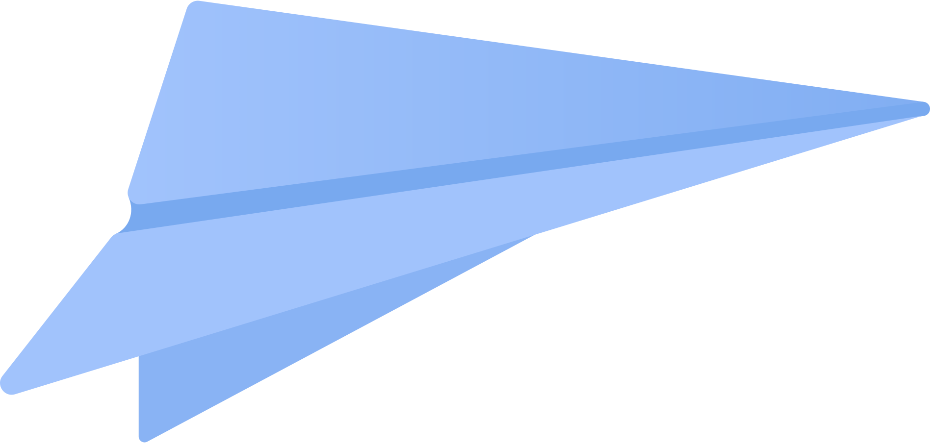 Paper plane Illustration in PNG, SVG