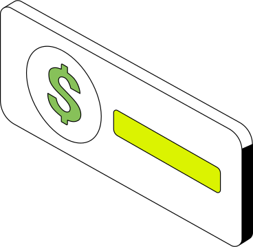 window with dollar account PNG, SVG