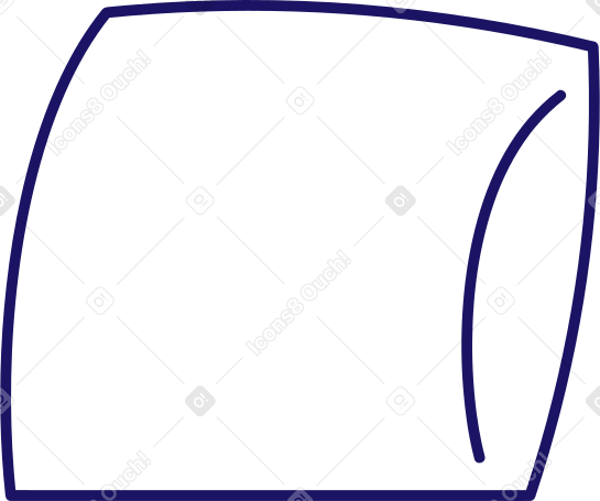 pillow Illustration in PNG, SVG