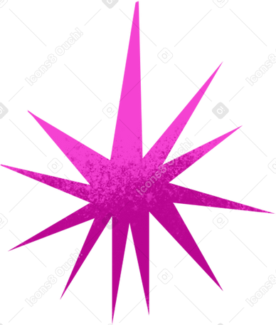 pink textured star в PNG, SVG
