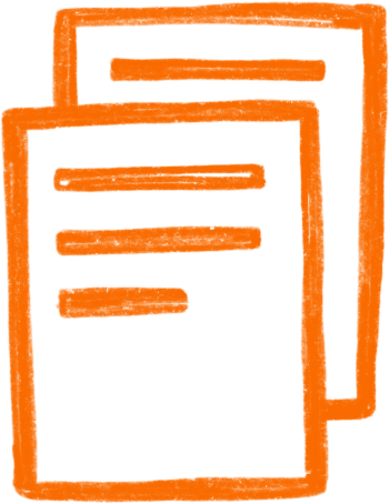 orange file sheets PNG, SVG