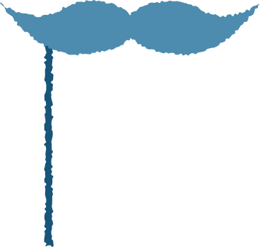 mask with moustache PNG, SVG