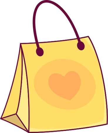 package with a heart PNG, SVG