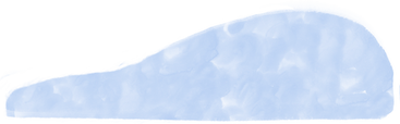경사가 있는 모양과 같은 긴 파란색 수채화 언덕 PNG, SVG