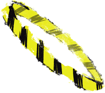 Gelb gestreiftes klebeband PNG, SVG
