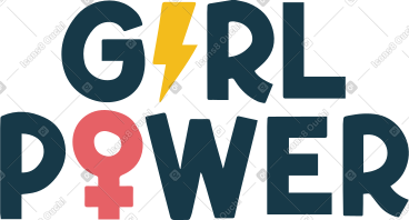 Girl power PNG, SVG