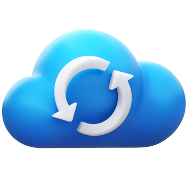 cloud sync PNG, SVG