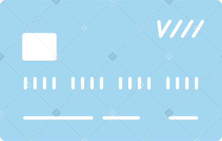 plastic bank card PNG, SVG