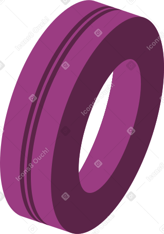 burgundy wheel Illustration in PNG, SVG
