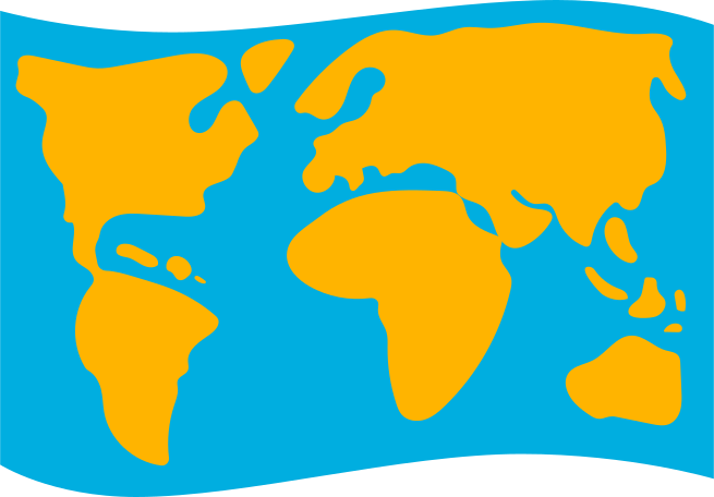 world map Illustration in PNG, SVG