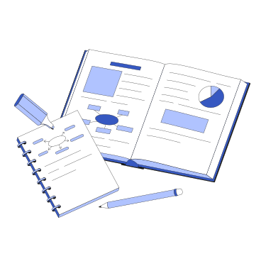 textbook, notepad and pencil PNG, SVG