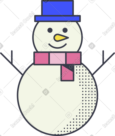 雪人 PNG, SVG