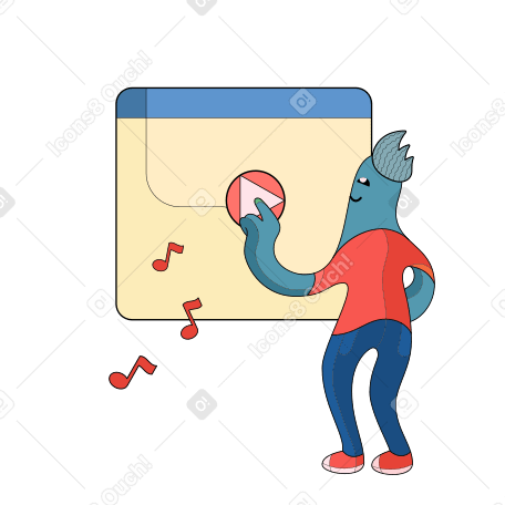 Play  Illustration in PNG, SVG