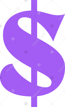 dollar sign PNG, SVG